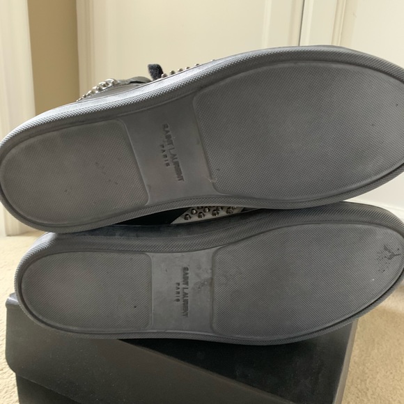 Saint Laurent Studded Sneakers - Picture 5 of 6